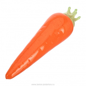 Стеклянная статуэтка "Морковь", фотография 0. Интернет-магазин ЛАВКА ПОДАРКОВ