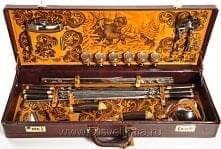 9953 Набор "Подарочный" для ШАШЛЫКА 035/P в кейсе