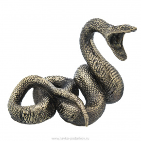 Бронзовая статуэтка "Змея Анаконда", фотография 0. Интернет-магазин ЛАВКА ПОДАРКОВ