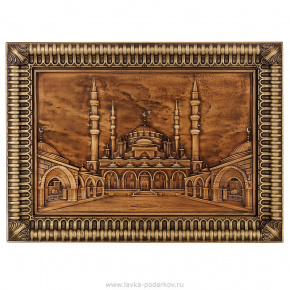 Панно из дерева "Мечеть" 72х53 см, фотография 0. Интернет-магазин ЛАВКА ПОДАРКОВ