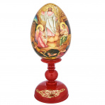 Яйцо пасхальное на подставке "Воскресение Христово"