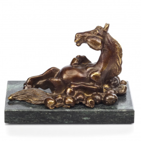 Бронзовая статуэтка "Конь в яблоках", фотография 0. Интернет-магазин ЛАВКА ПОДАРКОВ