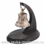 Бронзовый колокол на подставке "Москва"
