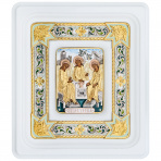 Настенная икона "Святая Троица" 13х11,5 см