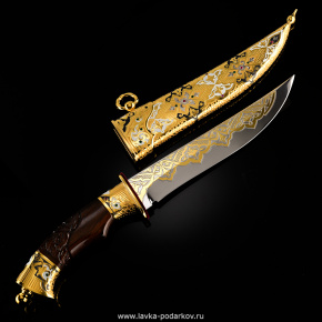 Нож сувенирный "Восточный" Златоуст, фотография 0. Интернет-магазин ЛАВКА ПОДАРКОВ