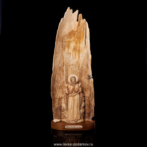Скульптура из кости мамонта "Илья Пророк", фотография 0. Интернет-магазин ЛАВКА ПОДАРКОВ