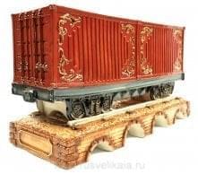  Фарфор ШТОФ "Вагон" №3 (заказ) Контейнер  