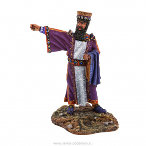 Оловянная миниатюра "Персидский царь", фотография 0. Интернет-магазин ЛАВКА ПОДАРКОВ