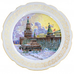 Декоративная тарелка  "Москва. Красная площадь"