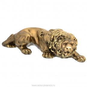 Скульптура интерьерная "Ползущий лев", фотография 0. Интернет-магазин ЛАВКА ПОДАРКОВ
