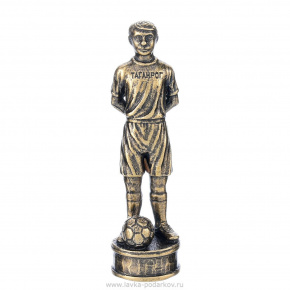 Бронзовая статуэтка "Футболист" , фотография 0. Интернет-магазин ЛАВКА ПОДАРКОВ