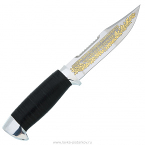 Нож сувенирный "Охотник. ФСБ". Златоуст, фотография 0. Интернет-магазин ЛАВКА ПОДАРКОВ