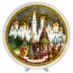Тарелка сувенирная "Москва белокаменная"