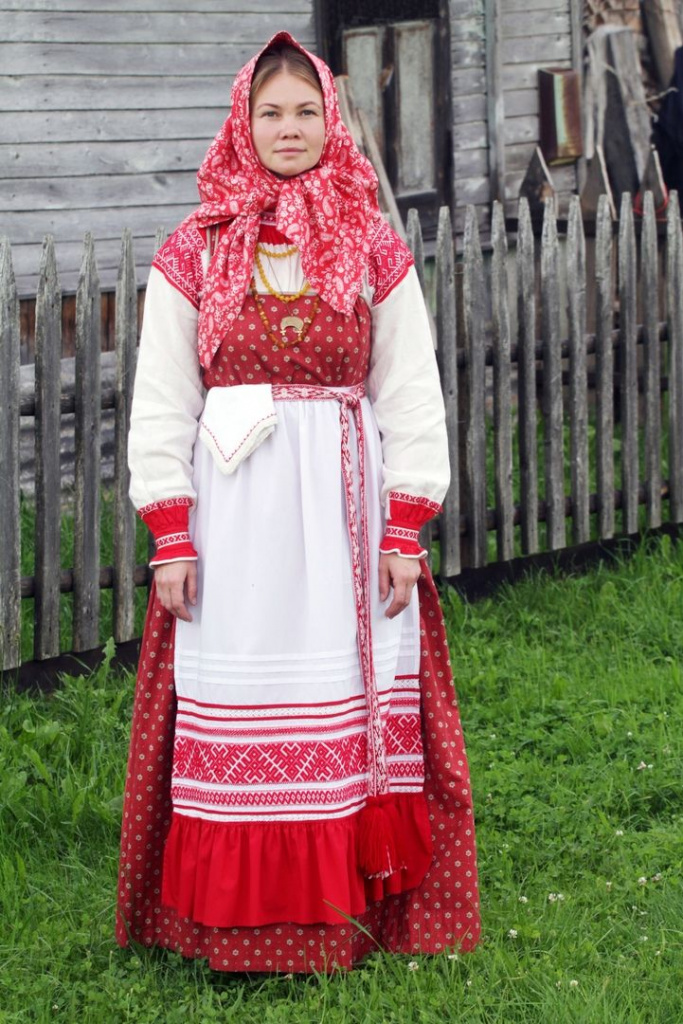 Сарафан русский народный женский