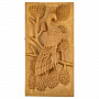 Деревянное резное панно "Птица" 39х19 см, фотография 3. Интернет-магазин ЛАВКА ПОДАРКОВ
