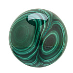 Шар-антистресс из малахита