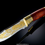 Нож сувенирный "Погоня" Здатоуст, фотография 3. Интернет-магазин ЛАВКА ПОДАРКОВ