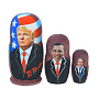 Матрешка авторская "Вожди и политики" 3 места, фотография 2. Интернет-магазин ЛАВКА ПОДАРКОВ