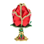 0023828 Традиции ФАБЕРЖЕ Сувенир ЯЙЦО с сюрпризом "БУТОН" РС-0651