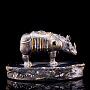 Скульптура "Носорог" (серебро 925*), фотография 3. Интернет-магазин ЛАВКА ПОДАРКОВ
