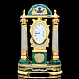 Часы настольные из натурального камня "Колонны", фотография 1. Интернет-магазин ЛАВКА ПОДАРКОВ