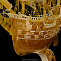 Скульптура из натурального янтаря "Корабль", фотография 9. Интернет-магазин ЛАВКА ПОДАРКОВ