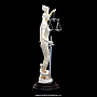 Скульптура из кости "Фемида" с серебром, фотография 3. Интернет-магазин ЛАВКА ПОДАРКОВ