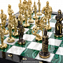 Шахматы из натурального камня с бронзовыми фигурами "Русь", фотография 8. Интернет-магазин ЛАВКА ПОДАРКОВ