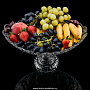 Стеклянная ваза для фруктов, фотография 3. Интернет-магазин ЛАВКА ПОДАРКОВ