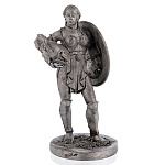 Оловянный солдатик миниатюра "Гладиатор-амазонка"