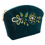 Косметичка "Заря". Цвет морской волны с вышивкой, фотография 6. Интернет-магазин ЛАВКА ПОДАРКОВ
