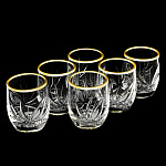 /26640-5108 Набор стаканов д.вина отв.зол, 50 г, 900/43-лотос