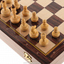 Шахматный ларец с деревянными фигурами 37х37 см, фотография 11. Интернет-магазин ЛАВКА ПОДАРКОВ
