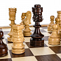 Шахматы-шашки с деревянными фигурами 37х37 см, фотография 9. Интернет-магазин ЛАВКА ПОДАРКОВ