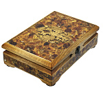 0090231  ДОМИНО янтарное "Герб РФ",ЯЛ-0027