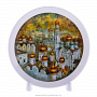 Сувенирная тарелка "Золотые купола" 12 см, фотография 1. Интернет-магазин ЛАВКА ПОДАРКОВ