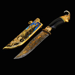 Нож сувенирный "Горный баран". Златоуст