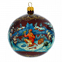 Набор новогодних шаров с художественной росписью, фотография 3. Интернет-магазин ЛАВКА ПОДАРКОВ