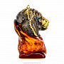 Статуэтка с янтарем "Бюст тигра", фотография 5. Интернет-магазин ЛАВКА ПОДАРКОВ