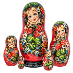 Матрешка "Клубника" 5 мест