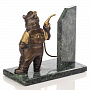 Бронзовая статуэтка "Бензозаправка Лукойл", фотография 3. Интернет-магазин ЛАВКА ПОДАРКОВ