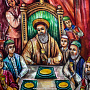 Картина на перламутре "Еврейские мотивы" 29 х 19 см, фотография 3. Интернет-магазин ЛАВКА ПОДАРКОВ