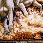 Картина янтарная "Бегущие кони" 40х60 см, фотография 5. Интернет-магазин ЛАВКА ПОДАРКОВ