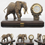 139138 Бронза Скульптура "Слон" 