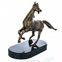 Бронзовая скульптура "Вздыбленный конь", фотография 2. Интернет-магазин ЛАВКА ПОДАРКОВ