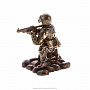 Бронзовая статуэтка "Спецназ", фотография 3. Интернет-магазин ЛАВКА ПОДАРКОВ