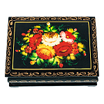 202945/10 ШКАТУЛКА ПРИНТ "ЦВЕТОЧНЫЕ МОТИВЫ",пионы,10*8*3,5 см