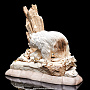 Скульптура из кости мамонта "Медведь на рыбалке", фотография 5. Интернет-магазин ЛАВКА ПОДАРКОВ