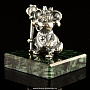 Статуэтка из серебра "Крыса-король", фотография 1. Интернет-магазин ЛАВКА ПОДАРКОВ