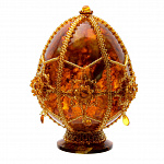 Сувенир из янтаря "Пасхальное яйцо"